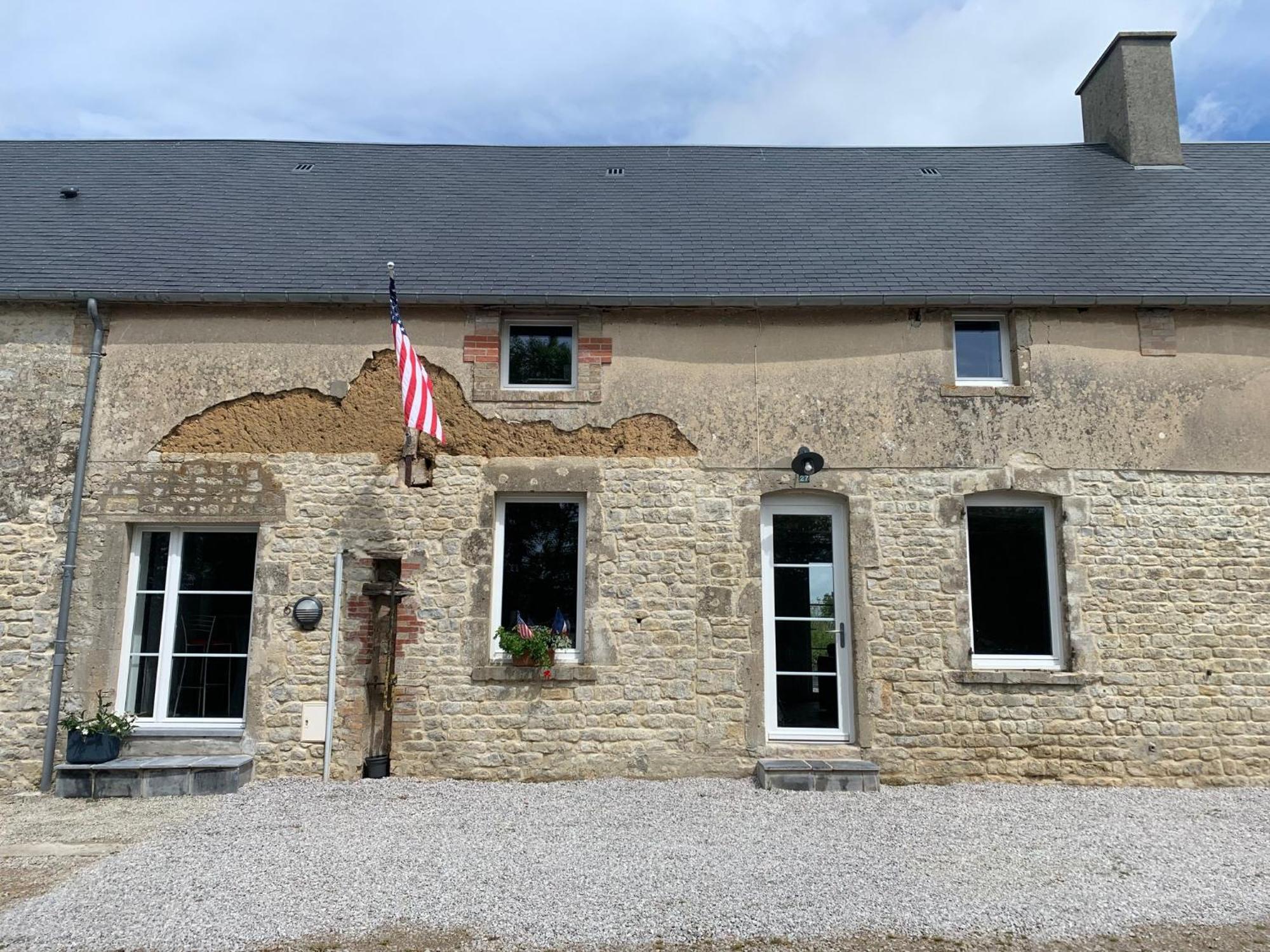 Comfortable House For 6 Guests In Saint-Come-Du-Mont Villa Exterior foto